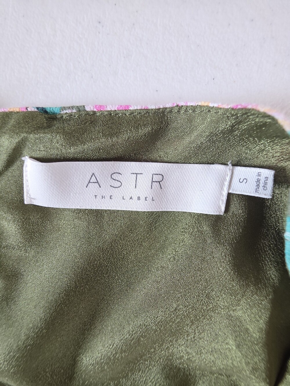ASTR The Label Floral Cutout Maxi Dress Puff Sleeve Sweetheart Neck Size Small - Picture 8 of 13